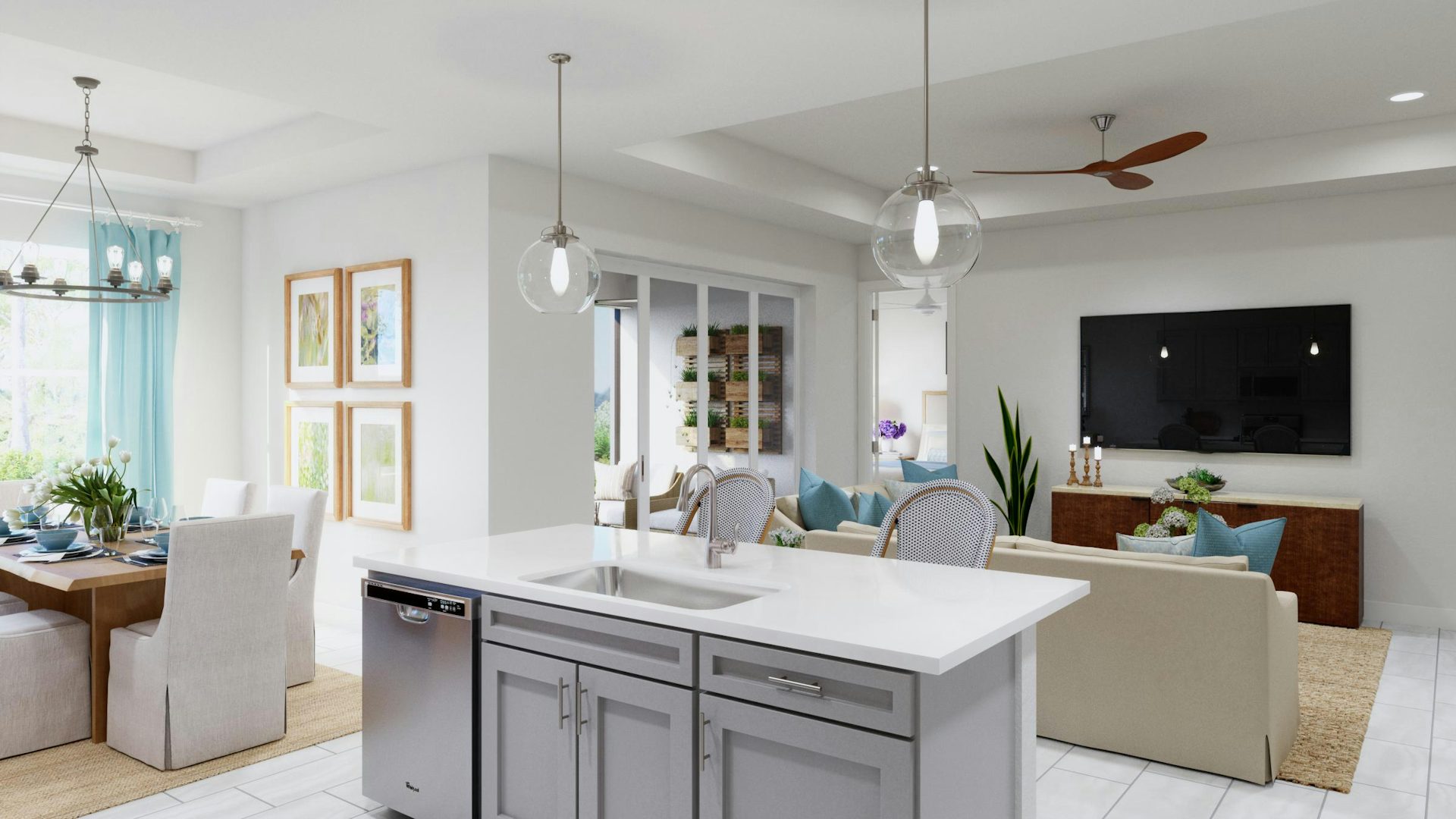 Gasparilla at Creekside Run a 4 bedroom 2 bath home in Creekside Run at